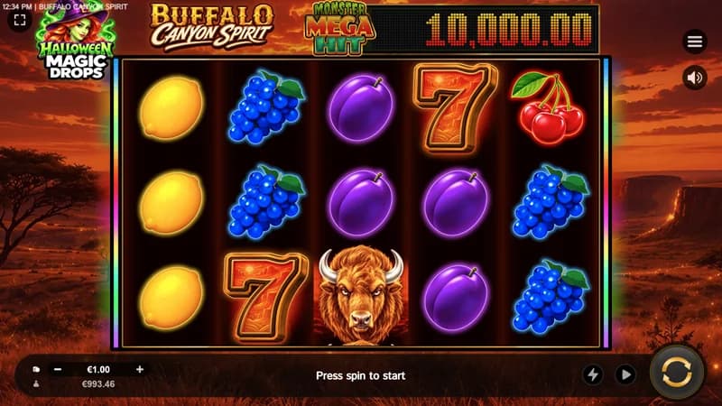 Buffalo Canyon Spirit Magic Drops Halloween