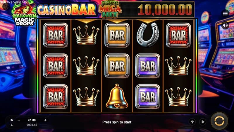 Casino Bar Magic Drops Halloween