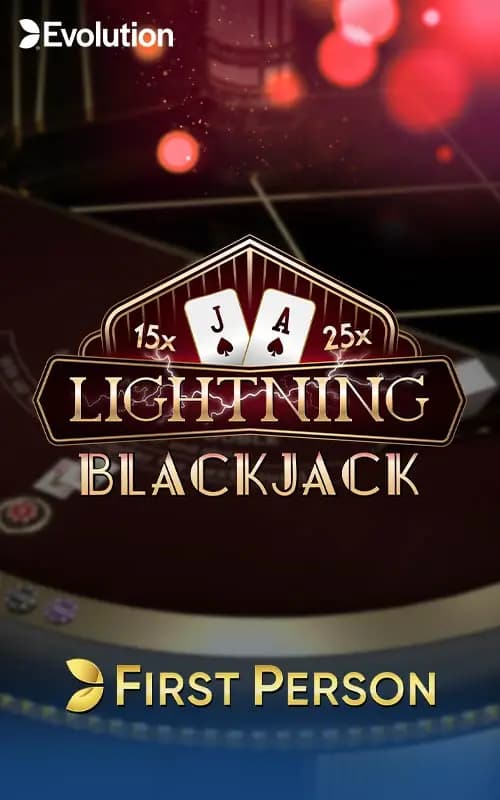 First Person Lightning Blackjack
