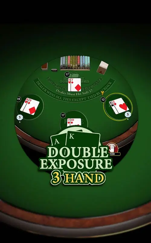 Blackjack Double Exposure 3 Hand